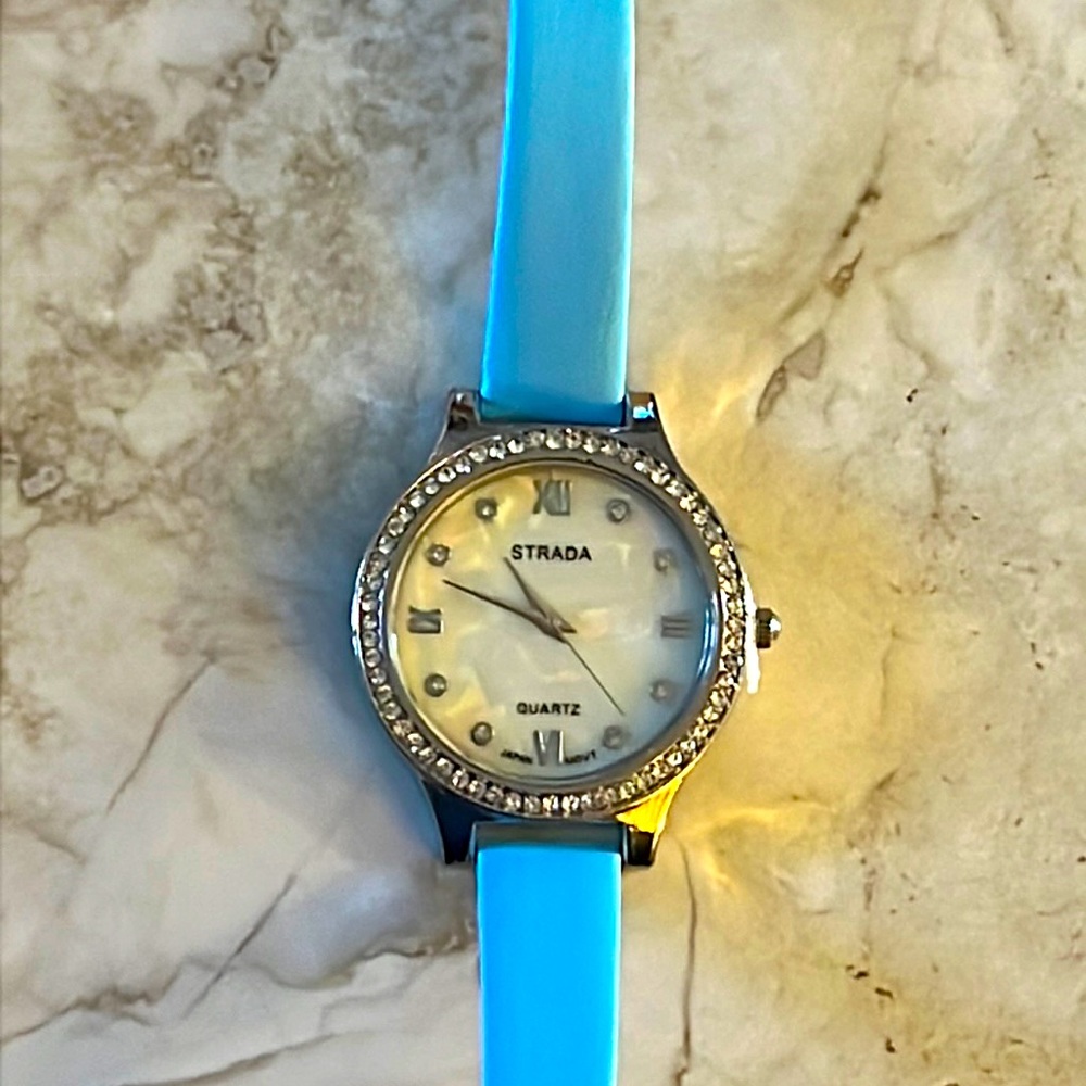 Blue Pearlized Watch